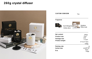 Cao Cấp Tự Làm Pha Lê Đá Khuếch Tán Cho Phòng Ngủ Nhà Lâu Dài Hương Thơm Làm Mát Không Khí Thư Giãn Tinh Thể Chữa Bệnh Dầu Chất Liệu - Product Image 4