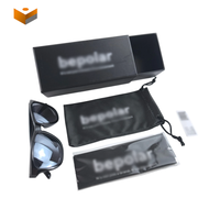 Boîte à lunettes de luxe avec couvercle et base en papier, personnalisable, pour lunettes de soleil, emballage cadeau pour lunettes optiques, emballage de vente au détail