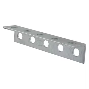 Usine directement vendre en acier galvanisé poteau raccord universel barre d'angle câble aérien Suspension <span class=keywords><strong>pince</strong></span> cintre accessoires d'alimentation - Product Image 3