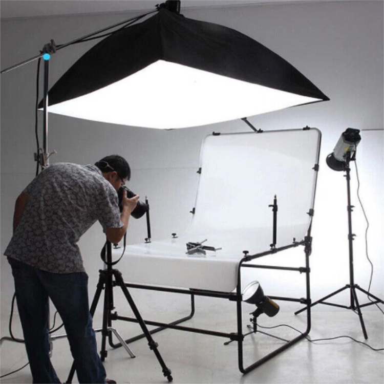 40 дюймов C-образный магический ножной светильник стойка 320 см отражатель поддержка портативная фоновая Рамка Кронштейн для вспышки