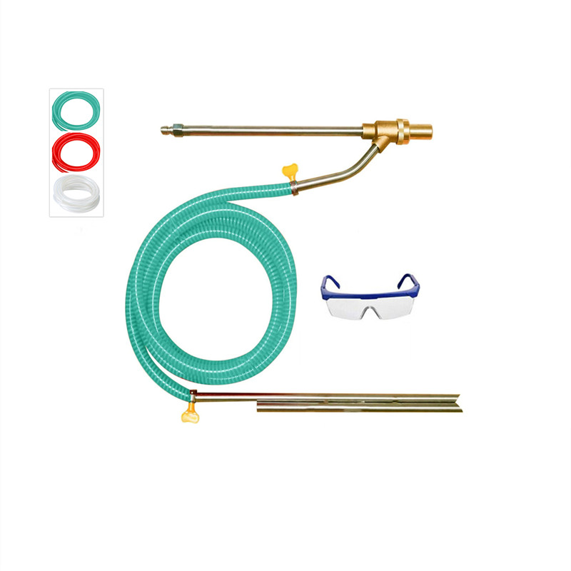 Набор для промывки высокого давления-насадка для мокрого абразивного пескоструйного аппарата, с защитными стеклами, быстрое соединение 1/4 дюймов, 5000 PSI