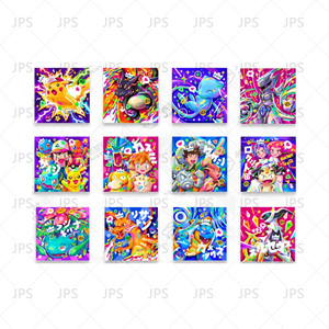 JPS hộp mù phát sóng trực tiếp phòng bé ELF hiếm acrylic tinh thể tem giá rẻ pokemned giao dịch thẻ hộp bộ sưu tập quà tặng - Product Image 2