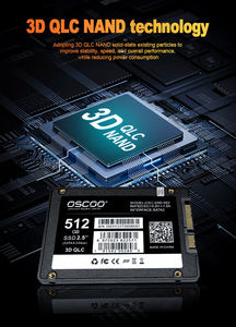 Внутренний твердотельный накопитель OSCOO 2.5 дюйма SATA III, 6 Гбит/с, 3D NAND, 2 ТБ, скорость чтения 550 МБ/с, идеально подходит для ноутбуков и настольных ПК - Product Image 6