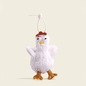 Nuevo Llavero de Peluche Divertido de Pollo Gritador, Colgante Creativo de Pollo Gritador de Dibujos Animados para Mochila - Product Image 5