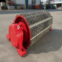 Polea Transportadora de Rodamientos de Bolas de Acero Inoxidable JUXIN, Polea de Recogida de Banda Transportadora para Equipos de Manipulación de Materiales de Minería