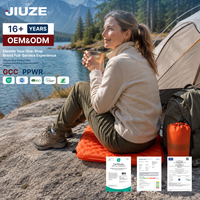 Coussin de siège gonflable de camping en gros, coussin d'air portable de voyage ergonomique antidérapant, approvisionnement en vrac pour les sports de plein air
