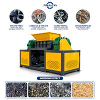 Mesin Penghancur Industri Tugas Berat WS-1000 Motor Ganda 37KW*2 Poros Ganda Pisau Khusus untuk Logam Karet Plastik