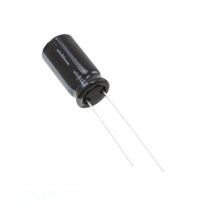 ตัวแทนจำหน่ายอย่างเป็นทางการ ตัวเก็บประจุแบบ Through Hole CAP ALUM 680UF 20% 16V RADIAL TH UHE1C681MPT 680 uF - Product Image 1