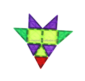 Tuiles Magnétiques Magiques Bonne Éducation Blocs Jouets pour Enfants - Product Image 4