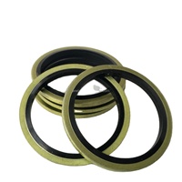 Joint en caoutchouc et métal plaqué cuivre avec rondelle PTFE sur mesure, fourni par l'usine chinoise, pour moteurs de camions