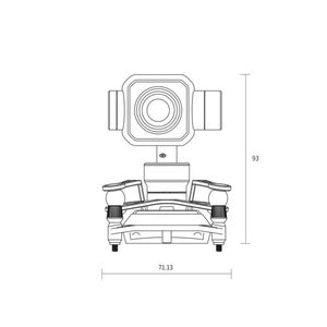 Gimbal Multisensor para Todo Clima S3 para DJI M300 M350 con Visión Térmica Nocturna, Zoom y HDR para Inspección de Tuberías de Petróleo y Gas - Product Image 4