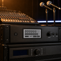 Récepteur de microphone sans fil type TN avec écran LCD / Module LCD à segments personnalisés RF AF