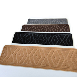 QIANQIAO antidérapant intérieur gris <span class=keywords><strong>tapis</strong></span> bandes de roulement chemins d'<span class=keywords><strong>escalier</strong></span> <span class=keywords><strong>tapis</strong></span> d'<span class=keywords><strong>escalier</strong></span> 76*22 beige <span class=keywords><strong>pour</strong></span> escaliers en bois - Product Image 5