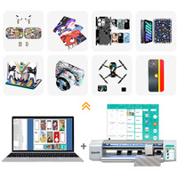Machine de découpe Daqin avec connexion Wi-Fi pour mini-imprimante – Autocollants personnalisés en vinyle pour smartphones, tablettes et ordinateurs portables