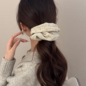 ที่คาดผมถักลายดอกไม้สไตล์เกาหลีสำหรับผู้หญิง ยางรัดผมลายพิมพ์ย้อนยุค เครื่องประดับผมสำหรับใช้ในชีวิตประจำวันและงานแต่งงาน - Product Image 1