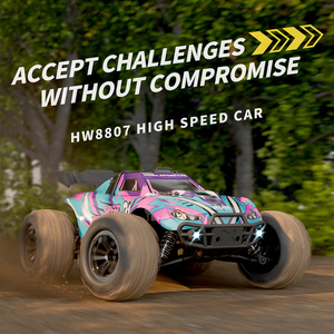 Auto de Carreras Todoterreno con Control Remoto de 2.4 GHz y Suspensión Completamente Funcional para Carreras Profesionales, Velocidad Máxima de 35 KM/H - Product Image 2