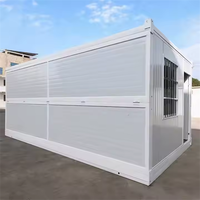 Suministro directo de fábrica Casa contenedor modular plegable portátil de 2 pisos de alta calidad con stock completo