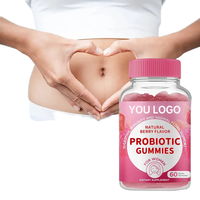 Bonbons gélifiés probiotiques à la saveur de baies super naturelles pour femmes adultes, soutien digestif et immunitaire