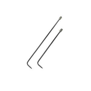 Ilgaz Edition, 2 piezas, 360 °, giratorio, curva única, punta afilada inversa, acero blanco PDR para herramientas, equipo de reparación de carrocería sin pintura - Product Image 3