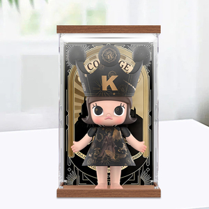 Boîte de présentation en plastique transparent pour le rangement de modèles de voitures, montage facile, style chinois, utilisation en intérieur pour Mart Molly et Princess - Product Image 2