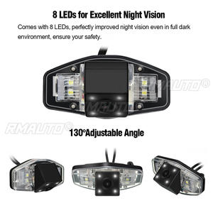 Caméra de recul pour voiture CCD 120 degrés pour Honda Accord Pilot Civic EK FD Odyssey Acura TSX - Product Image 5