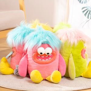 Canapé pour enfants en <span class=keywords><strong>mousse</strong></span> personnalisé, fabrication OEM/ODM, avec rembourrage en coton PP, motif ours brodé, peluche super douce, anti-stress - Product Image 4