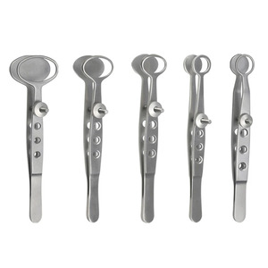 Juego de Pinzas Desmarres Chalazion de Acero Inoxidable Oftálmico Profesional - Instrumentos Quirúrgicos Oftálmicos para Párpados - Product Image 4