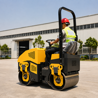 Vente Flash : Rouleau compresseur routier à double tambour de 2300 kg pour la construction de chaussées en asphalte