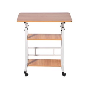 โต๊ะคอมพิวเตอร์ข้างเตียงพกพาโต๊ะแล็ปท็อปสำหรับนักเรียนขนาดเล็กมีคุณสมบัติในการปรับได้ดีไซน์ทนทาน - Product Image 3