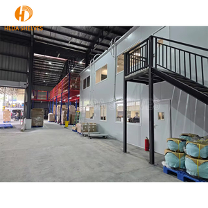 מערכת מירוצים מותאמים אישית מחסן אחסון רצפה שנייה פלטפורמה כבדה מרזאנין פלדה mzzanine - Product Image 4