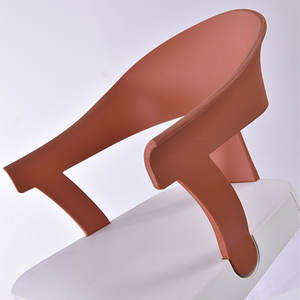 Chaise en <span class=keywords><strong>plastique</strong></span> <span class=keywords><strong>design</strong></span> moderne avec dossier et siège en PP <span class=keywords><strong>Fauteuil</strong></span> de <span class=keywords><strong>jardin</strong></span> en <span class=keywords><strong>plastique</strong></span> pour l'extérieur - Product Image 2