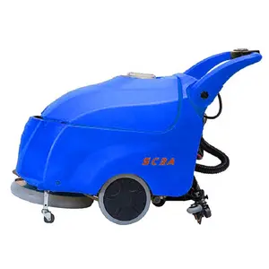 SC3A Modieuze Vorm Voorraad Auto Lange Werktijd Handmatige Bediening Modus Lopen Achter Scrubber Burnishing Floor Cleaning Machine