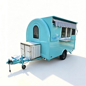 Camion de restauration mobile électrique entièrement équipé et chariot de traiteur avec structure en acier Q235B pour la vente de glaces - Product Image 1