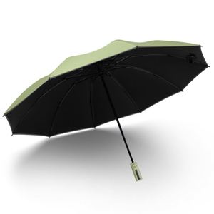 Automatic Car Reverse Inverted <b>Fold</b> Umbrella for Supermarket With Reflective Safety Strip 10 Ribs - Product Image 2