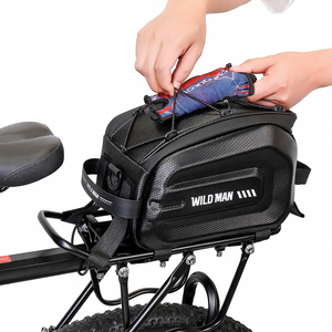 <span class=keywords><strong>Borsa</strong></span> Rigida Impermeabile WILD MAN GD5 4L per Portapacchi Posteriore Moto/Bicicletta, <span class=keywords><strong>Borsa</strong></span> da Sella, <span class=keywords><strong>Borsa</strong></span> da Trasporto Posteriore per Bicicletta - Product Image 1