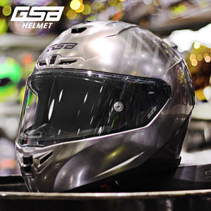 GSB หมวกกันน็อคสำหรับแข่งรถ ABS ทุกฤดูเท่สำหรับผู้ชายและผู้หญิง361บุคลิกภาพสภาพใหม่สำหรับการขี่มอเตอร์ไซค์ - Product Image 4