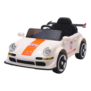 Auto Elettrica per Bambini Stile Vintage, Giocattolo da Corsa con Telecomando 2.4G, Batteria/Carica Tipo <span class=keywords><strong>C</strong></span>, Quattro Ruote Elettroniche Oscillanti - Product Image 2