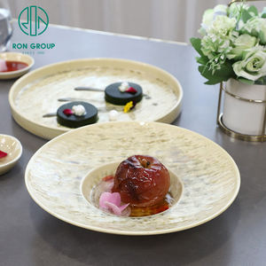 <span class=keywords><strong>Vajilla</strong></span> de <span class=keywords><strong>Melamina</strong></span> con Logotipo Impreso, Plato Redondo para Fideos de 9.5/11.5 Pulgadas para Hotel, Restaurante, Cubiertos Comerciales para Cena - Product Image 1