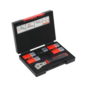Juego de 52 Cuchillas Raspadoras para Remover Adhesivo de Grado Automotriz Estilo <span class=keywords><strong>Wurth</strong></span> con Soporte, <span class=keywords><strong>Herramienta</strong></span> Ergonómica Segura de Grado Alimenticio - Product Image 1