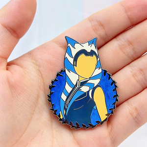 Pin de Solapa Personalizado con Diseño de Dibujos Animados, en Metal Esmaltado Duro con Recubrimiento de Níquel Negro, Ideal para Regalos, Precio de Fábrica - Product Image 3