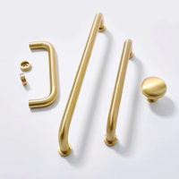 Poignée de porte de placard de cuisine antique, boutons en laiton, poignées de tiroir de meuble, accessoires de quincaillerie