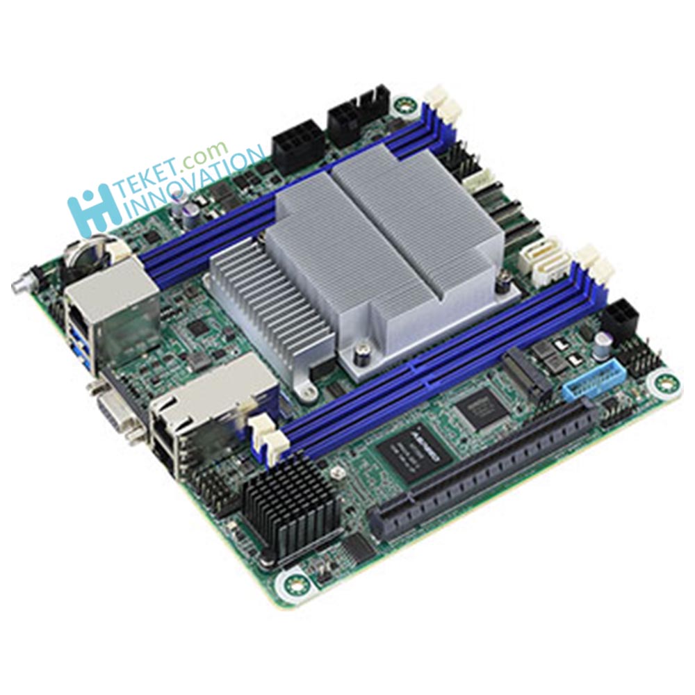 ASRock Rack Mini-ITX Motherboard with 1 x PCIe x16 Slot for EPYC
