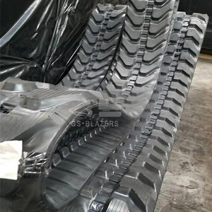 400X142X36K Digger <span class=keywords><strong>Rubber</strong></span> <span class=keywords><strong>Track</strong></span> Voor Komatsu Pc38uu Pc40 Pc50 Pc50uu Chassis Onderdelen - Product Image 1
