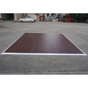 Glossy removable outdoor wooden modular dance floor for party - Product Image 2