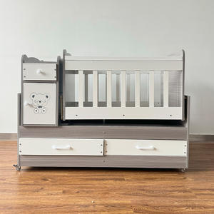 Mosquitera <span class=keywords><strong>para</strong></span> bebé, columpio <span class=keywords><strong>para</strong></span> dormir, organizador <span class=keywords><strong>de</strong></span> pañales, camas <span class=keywords><strong>de</strong></span> bebé <span class=keywords><strong>de</strong></span> madera con armario <span class=keywords><strong>de</strong></span> almacenamiento - Product Image 4