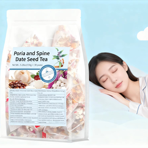 Té Desintoxicante Personalizado de Hierbas Chinas con Poria, Semillas de Dátil y Espina, en Bolsitas, Favorece un Sueño Reparador, Té con Sabor - Product Image 1