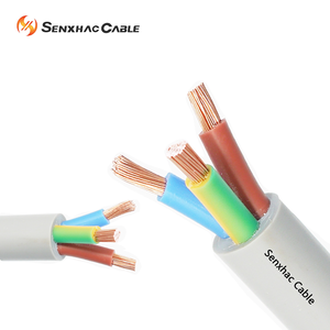 สายไฟสำหรับงานหนักสามแกนแกน6ตารางมิลลิเมตรสำหรับเครื่องจักรที่ใช้ส่งกำลังรับประกัน10ปี - Product Image 1