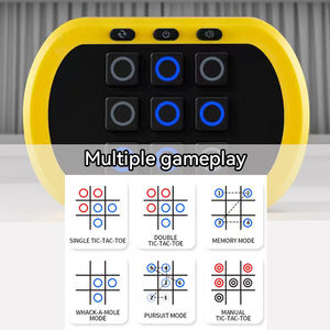 Console de jeu électronique portable multi-joueurs, jeu d'échecs électronique, machine de jeu de mémoire rapide pour enfants, jouet de décompression Tic Tac Toe - Product Image 3
