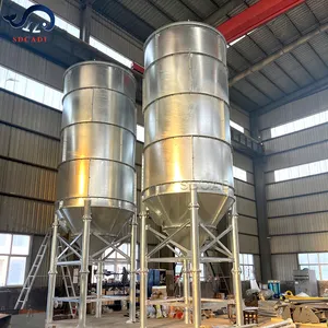 SDCADI Special customization silo blow back filter peanut storage steels mobile cement silo