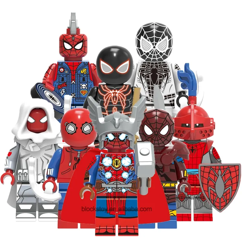 X0281 No Way Home Super heroes Spider Dr. Octopus Superheroes Mini Comics Building Block Figures Children Toys Juguetes